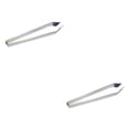 thumbnail image 1 of Yuarrent Pinzas para quitar espinas de pescado de acero inoxidable, pinzas reutilizables para doméstico PC 1 2piezas, 1 of 6