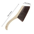 thumbnail image 2 of Multifunctional Wooden Handle Cleaning Brush Set for Gentle Delicate Bed Sofa, 2 of 6