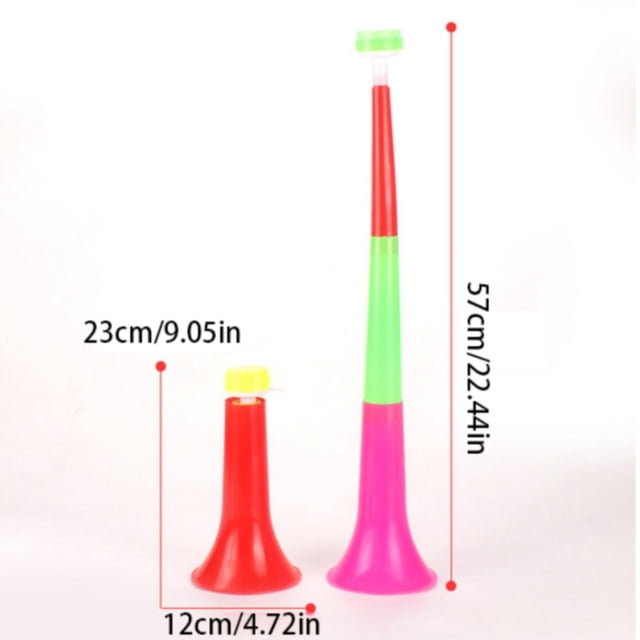 pdqouc Grands Haut-Parleurs Rétractables Trois Haut-Parleurs 60 cm Instruments de Musique Éducatifs pour Enfants Accessoires de Cheer Jouets pour Bébés et Tout-Petits de 3 4 5 6 7 8 Ans