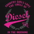 thumbnail image 3 of Country Girl Love Smell Of Diesel T-Shirt Pink Truck Fuel Southern Cowgirl Western Rodeo Pride Life Gift Women's Tee, 3 of 7
