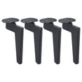 thumbnail image 1 of 4 piezas de patas de muebles de hierro piezas reempzables para muebles de Negro M Zulema Patas de sofá, 1 of 8