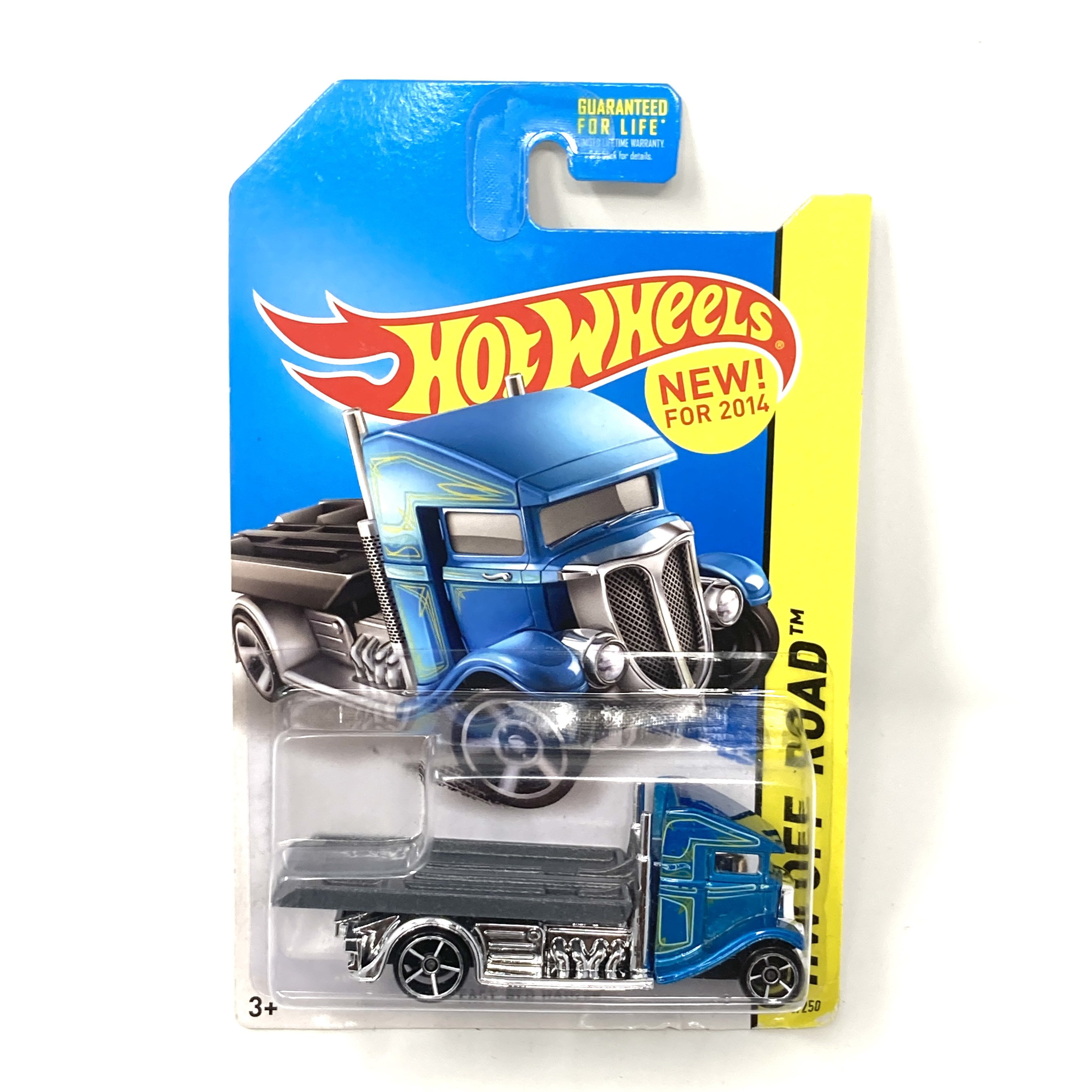 Hot Wheels 2014 Fast-Bed Hauler Blue HW Off Road 