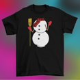 thumbnail image 5 of Old Glory Mens Snowman Body Costume Short Sleeve T Shirt, 5 of 6