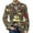 Gold, variant on yuCgh Men's Corduroy Jacket with Ugly Christmas Design and Warm Pockets, Suit Cardigan for Casual Use,Black L