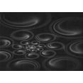 thumbnail image 1 of Ahgly Company Indoor Rectangle Patterned Night Black Area Rugs, 4' x 6', 1 of 6