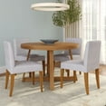 thumbnail image 6 of Chesnee Dining Chair with Short Slipcover, Concrete MB2405-018 (2 Pack), 6 of 7