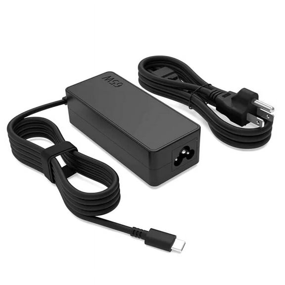 65W Laptop Charger Power Supply for Notebook USB Type-C AC Adapter 100-240V
