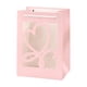 thumbnail image 2 of Bolsa de regalo con diseño de flores para novia, transparente, con ventana., 2 of 6