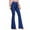 #1-Blue, variant on Azrian Womens Jeans Pants Clearance,High Waisted Skinny Pocket Stretch Trousers Hole Flare Pant Denim Jeans M-XXL Size on Sale