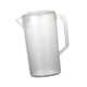 thumbnail image 5 of Jarra con escala, tetera para té helado, recipiente versátil para jugo, jarra de agua para refrigerador, catering, restaurante, limón, agua, leche 3500 ml transparente, 5 of 8