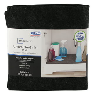 Resilia Premium Under The Sink Mat- Large Universal Size Cut to Fit C