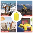 thumbnail image 2 of Uxcell 1-Pack Stuff Sack, 5 x 10 Inch Waterproof Storage Sacks Drawstring Ultralight for Backpacking [Yellow], 2 of 8