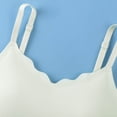 thumbnail image 3 of Teen T-Shirt Bralettes Comfy Padded Cotton Wireless Bras Everyday Underwear Seamless Sports Bras, 9-12Years Green, 3 of 4