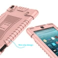 thumbnail image 4 of Fire 7 Case 2019, New Kindle Fire 7 9th Generation Cases Covers, Allytech Soft Silicone Rugged Shockproof Kids Friendly Drop Proof Anti-Slip Case Cover for All-New Amazon Fire 7 2019, Rosegold, 4 of 7