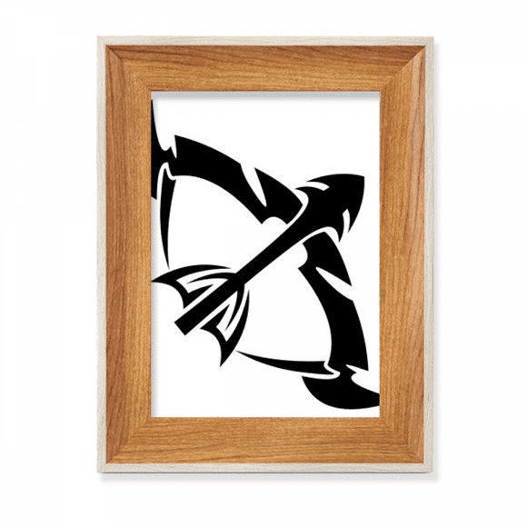 Constellation Sagittarius Zodiac Sign Desktop Wooden Photo Frame Display Picture Art Painting Multiple Sets