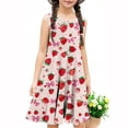 thumbnail image 6 of Piuwrlz Summer Dresses for Girls Casual Play Dresses Pleated Skirts Multicolor Size 11 Years, 6 of 6
