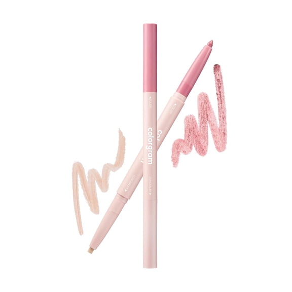 COLORGRAM Under Eye Highlighter Stick - 05 Berry | Silky-Smooth Long-Lasting Highlighter & Contouring Stick for Smudge-Proof, Shining Daily Makeup | K-Beauty Face Highlighters & Luminizers