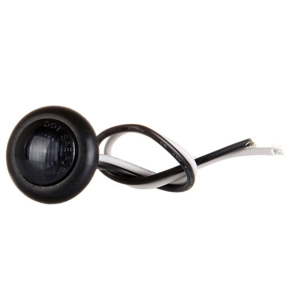 CCIYU 20 pcs Amber 3/4 Inch LED Bullet Light Truck Trailer Clearance Lamp Boat SUV ATV Bike Trailer Marine Round Side Marker Light