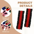 thumbnail image 3 of Uxcell Armband Garter, Anti-Slip Sleeve Garter Men Shirt Sleeve Holder Elastic Belt Red on Black, 3 of 6