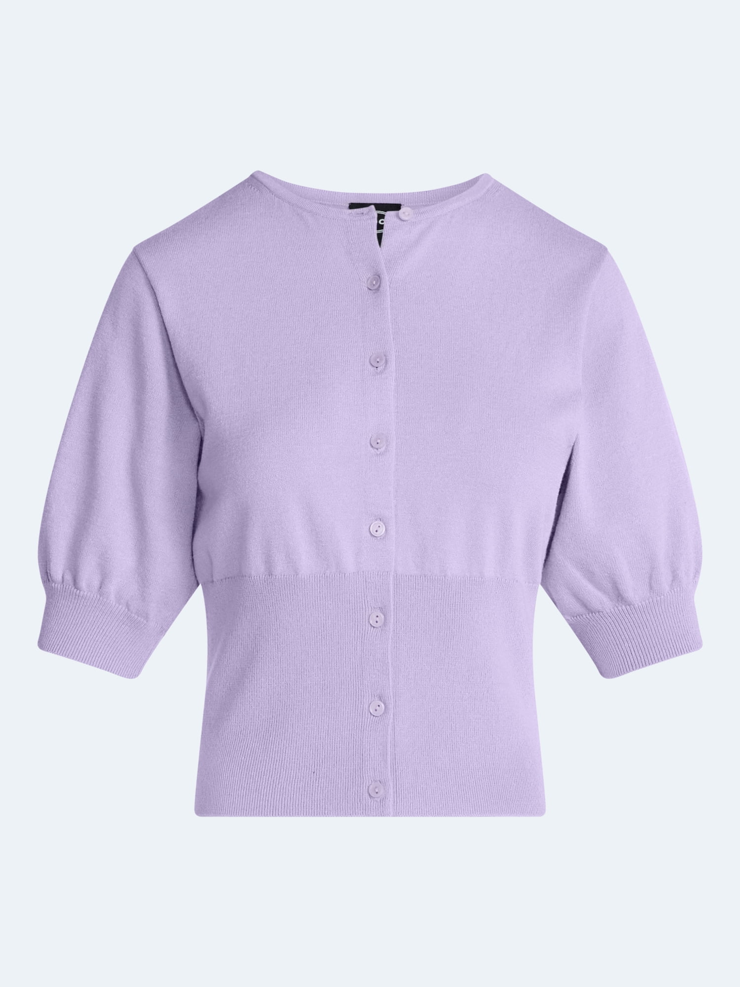 Scoop Women's and Women's Plus Ribbed Cardigan Sweater, Sizes XS-4X