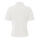 thumbnail image 4 of Blusa de mujer de punto acanalado con cuello en V y manga corta - Camisa informal de negocios, con botones, corte ajustado, ideal para el trabajo o el verano, 4 of 7