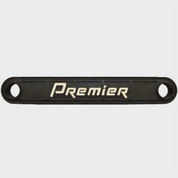 Premier Pontoon Logo Boat Ladder Step | Black / White 15 3/4 Inch