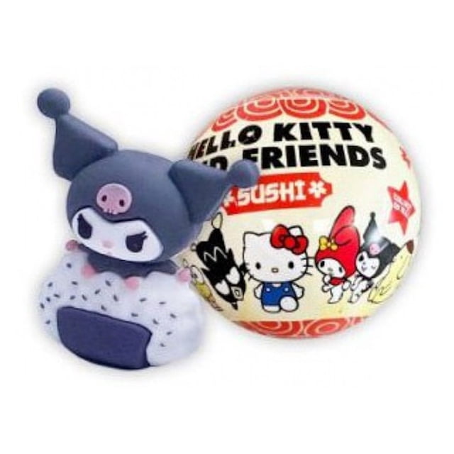 Hello Kitty and Friends : Capsule Mystère Sushi - 1 Figurine Aléatoire