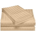 thumbnail image 3 of Regency Club Oxford 600 Thread Count 100% Cotton Solid Sheet Set (King, Taupe), 3 of 4