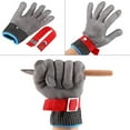 thumbnail image 3 of LAFGUR Anti Coupe Gant, Acier Inoxydable SS304 Maille Coupe Résistant Gant Sécurité Travail Boucher Outil de Protection, Gant de Protection, 3 of 7
