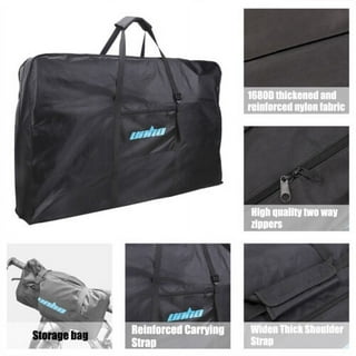 LVNRIDS Folding Bike Bag Waterproof Travel Carry Bags Transport Case with  Storage Bag