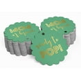thumbnail image 2 of Inkdotpot Pack Of 50 Ready To Pop Baby Shower Favor Paper Tags Craft Real Gold Foil Hang Tags, 2 of 6