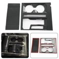 thumbnail image 1 of 2Pcs Gear Shift Box Pannel Cover Carbon Fiber Trim Set For Ford F150 2022-2023, 1 of 9