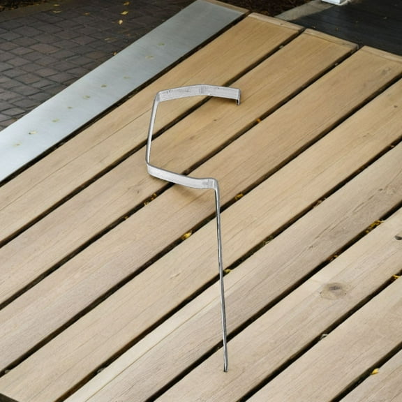 IBASETOY 4Pcs Heavy Duty Metal Gutter Support Brackets Stable Rain Gutter Rack for Home