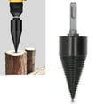 thumbnail image 1 of Wood Splitter Drill Bit, Firewood Bits Wood Log Splitters Ignite Split Drill  Tool Removable Log Splitters Tapered  Electric, Log Splitters, 1 of 8