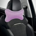 thumbnail image 4 of Dickly Car Neck Pillow Breathable Soft Car Cervical Pillow Car Headrest Pillow for Kids Violet, 4 of 8