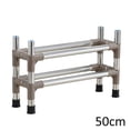 thumbnail image 1 of Toystoory Estante para zapatillas de baño, zapatero Simple de acero inoxidable para dormitorio, balcón, comedor Almacenamiento y organización del hogar No.1 Toystoory HA024916-01, 1 of 6