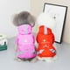thumbnail image 3 of Chubasquero para perros Yashi multicolor con anilla en D para perros pequeños y medianos XL naranja, 3 of 4