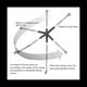 thumbnail image 5 of Golf Swing Trainer Ejercitador Ayuda Ajustable PortáTil Golf Training Aid Golf Postura Corrector Ejercicio Suministros Blanco, 5 of 5