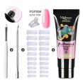 thumbnail image 1 of Juego de Gel de extensión polivinílico, 5/2 Uds., kit de gel acrílico, Color de camuflaje transparente, forma de punta de uñas, Gel UV de cristal, cepillo para rebanadas, herramientas para decoración de uñas Tan Jianjun unisex, 1 of 2