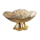 thumbnail image 3 of Frutero con pedestal de gran capacidad, elegante cesta de frutas de PET para mesa decorativa. Oro transparente, 3 of 8