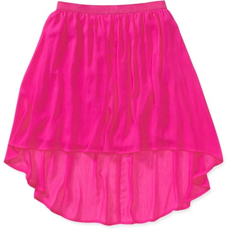 Besties Girls Hi Low Chiffon Skirt