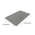 thumbnail image 3 of Diatomaceous Earth Bath Mat | Non-Slip Absorbent Floor Carpet | Quick-Dry Bathroom Rug | 60X40Cm Gray Plastic Mat | Water-Absorbing Toilet Mat, 3 of 7