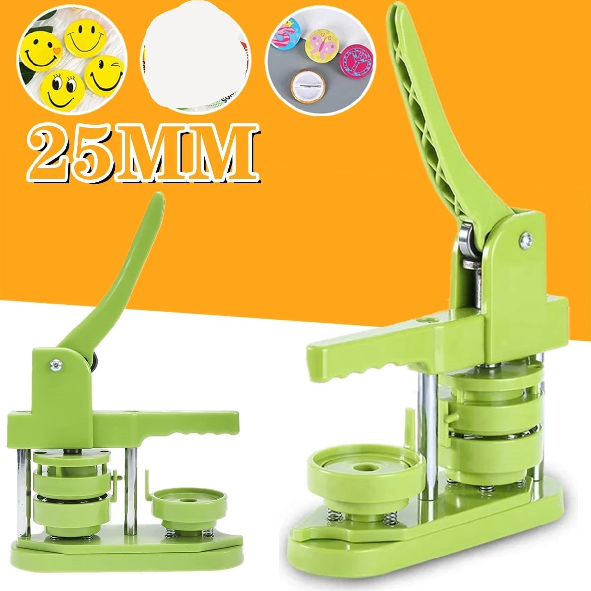 Pin Badges Button Making Machine, 25 MM Badges Button Maker Machine ,Beginner-Friendly