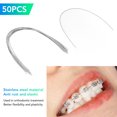 thumbnail image 4 of Alambre de Arco de Ortodoncia ANGGREK Dental Rectangular Flexible 50 Piezas, 4 of 8