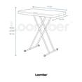 thumbnail image 4 of Toldo Plegable Impermeable +Paquete 2 Mesas Plegables Personales + 4 Sillas Plegables Blancas LOOMBER, 4 of 8