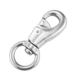 thumbnail image 1 of Gancho de presión giratorio de acero inoxidable 16 mm Latch pulido pulido grillete al aire libre surfing pesca barco hamaca aparejo hardware sidaley OD002932-00, 1 of 7