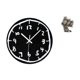 thumbnail image 1 of Reloj de pared,Reloj de pared silencioso y decorativo que no hace tictac,Figuras de búho,Figuras de búho,animales artificiales,artesanías,decoración del hogar,Figura en miniatura de búho, 1 of 8