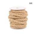 thumbnail image 1 of MesaSe 10M/Roll Jute Rolls Hemp Rope Rustic Wedding Party Decoration DIY Crafts Embellishment Burlap Rolls Cord for Christmas Holiday Gift Packaging Ropes, 1 of 12