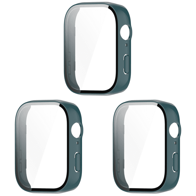 Caja Reloj PC Protector Cobertura Total Anticaída para Huawei Watch Fit3 () Verde