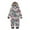Gray-Kids, variant on Odeerbi Christmas Onesie Pajamas for Family Holiday Sleep Jumpsuit Long Sleeve Family Christmas Pajamas Matching Sets Dad Fashion Lattice Print Plush Jumpsuit Sleepwear PJs Set Gray